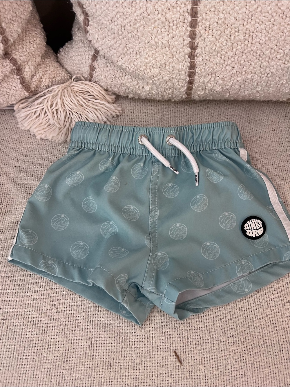 binky bro Aqua Boys Swim Shorts 12-18mos